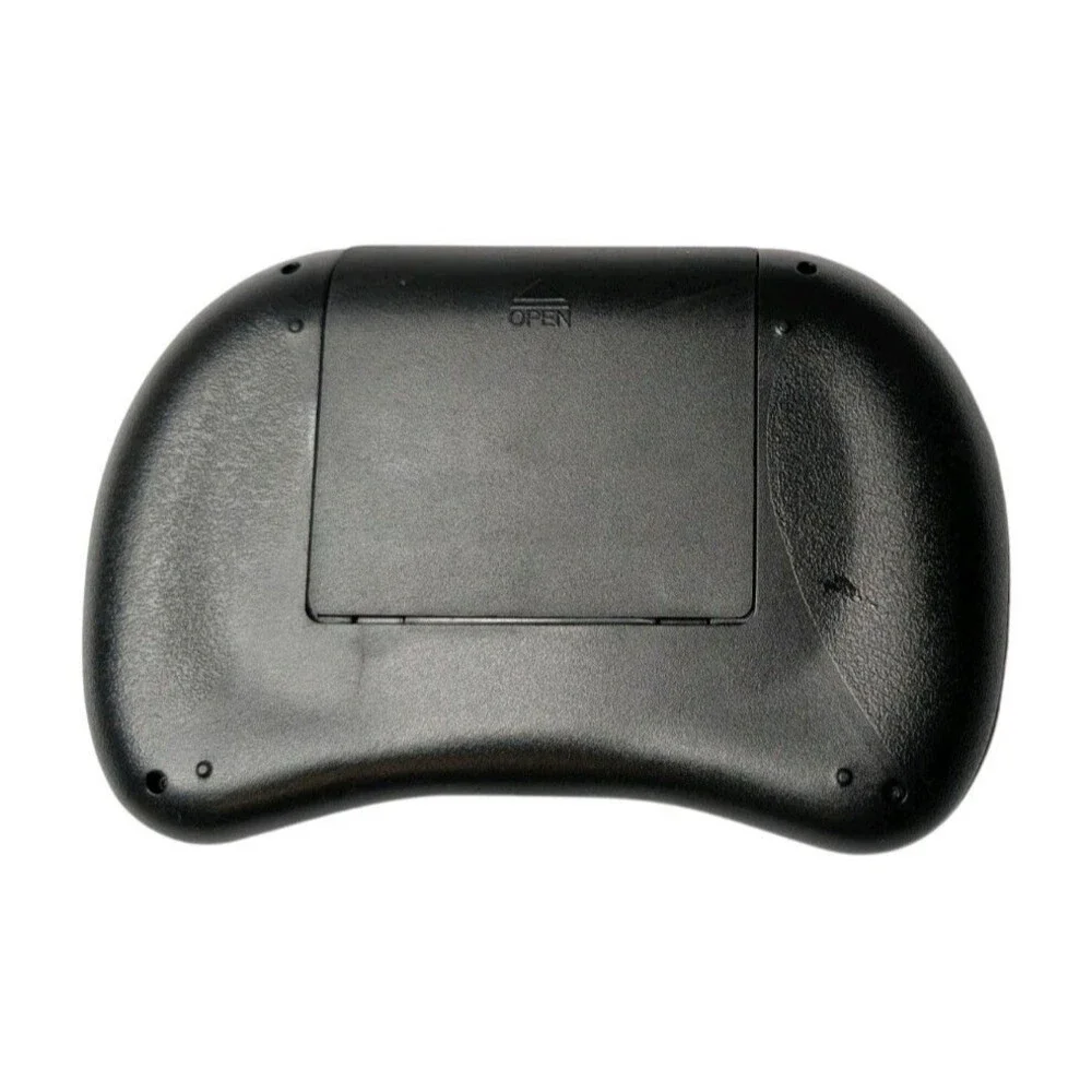 Mini Wireless Keyboard Remote with Touchpad Mouse Black Handheld QWERTY i8 Form